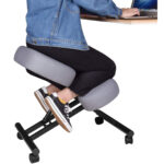 Las mejores opciones de sillas de escritorio de pie: DRAGONN by VIVO Ergonomic Kneeling Chair