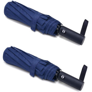 Las mejores opciones de paraguas de viaje: paquete de 2 paraguas de viaje compacto PFFY