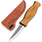 Las mejores opciones de cuchillos para tallar: Cuchillo Sloyd BeaverCraft Sloyd C4s 3.14 Cuchillo Sloyd para tallar madera