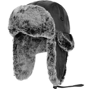 Las mejores opciones de sombreros de invierno: Janey & Rubbins Unisex Winter Knit Russian Ushanka