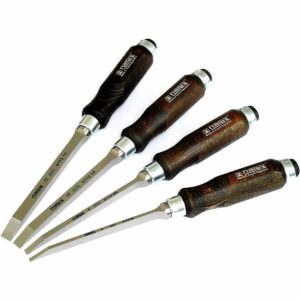 La mejor opción de cinceles para madera: Juego de cinceles / cinceles para mortaja Narex - 4 piezas