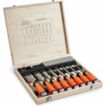 La mejor opción de cinceles para madera: Juego de cinceles premium de 10 piezas de VonHaus para carpintería