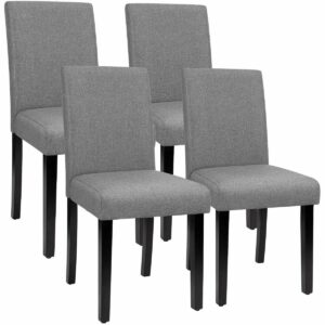La opción de muebles Black Friday: Sillas de comedor de tela sin brazos Furmax Urban Style