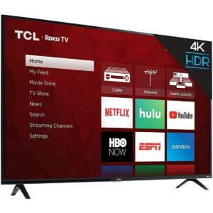 La opción de ofertas de Black Friday TV: TCL 43S425 43 pulgadas 4K Ultra HD Smart LED Roku TV